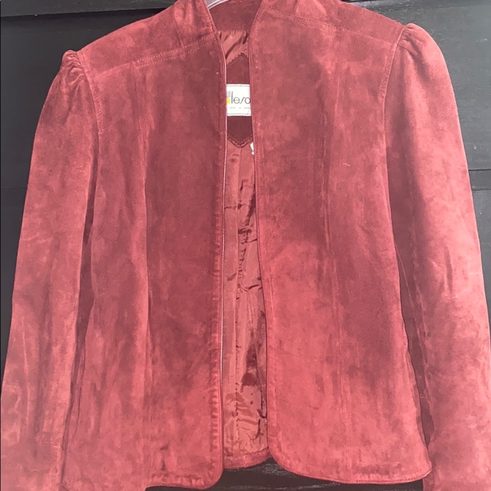 Genuine Leather-Suede Jacket